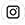 Instagram social media icon in black and white circular design